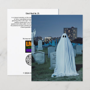 Ghost Hunt Nr. 25 Dankeskarte