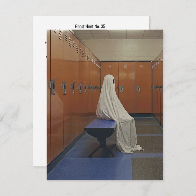 Ghost Hunt Nr. 35 Dankeskarte (Vorne/Hinten)