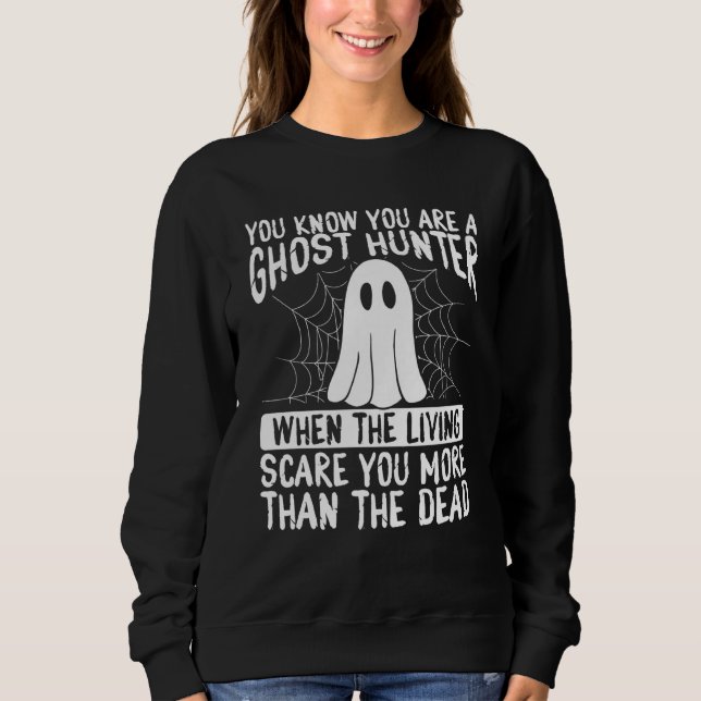Ghost Hunter Camera Ghost Hunting Essentials Sweatshirt (Vorderseite)