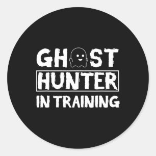 Ghost Hunter Paranormal Investigator Geisterjagd Runder Aufkleber