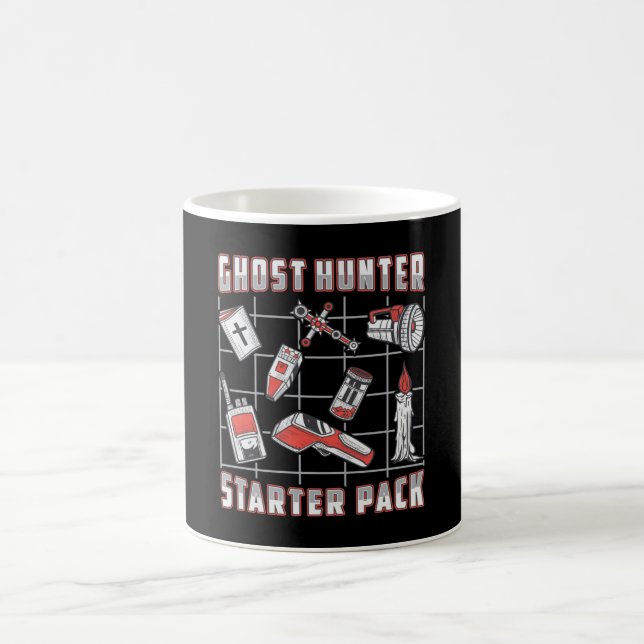 Ghost Hunter Starter Pack Paranormal Geisterjagd Kaffeetasse (Mittel)