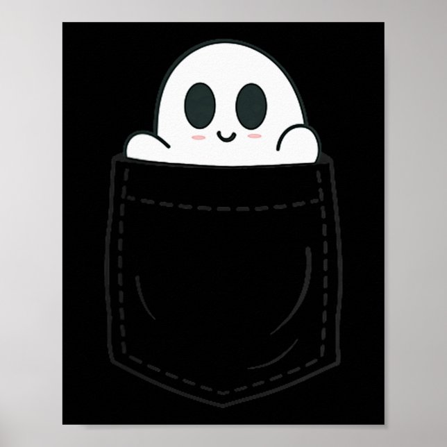 Ghost In Cket Halloween  Poster (Vorne)