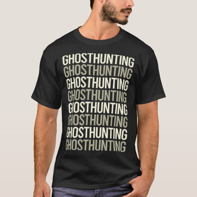 Ghost Jäger paranormal T-Shirt (Vorderseite)