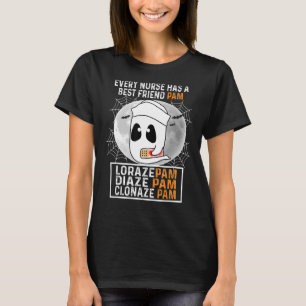 Ghost jeder Krankenschwester hat den besten Freund T-Shirt
