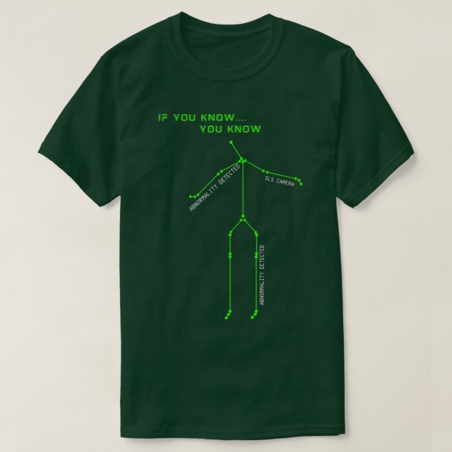 Ghost Junting Shirt SLS Kamera Stick Man Novelty S (Design vorne)