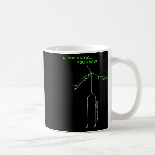Ghost Junting Sls Camera Stick Man Novelty Spooky Kaffeetasse (Rechts)