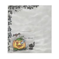 Ghost , Katze , Bat and Pumpkin , Glückliches Hall
