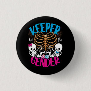 Ghost Keeper of the Gender Reveal Announcement Hal Button