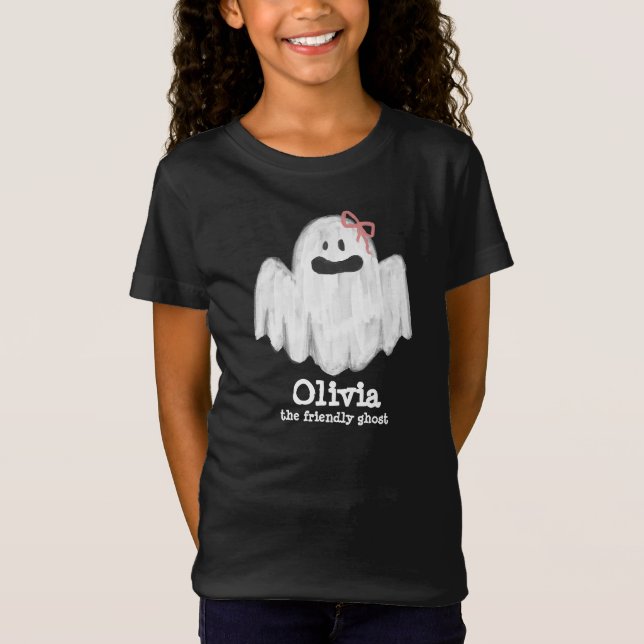 Ghost Kids T - Shirt Spooky Halloween (Vorderseite)