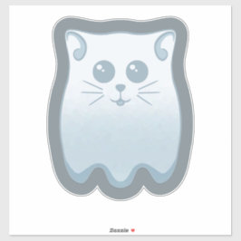 Ghost Kitty Aufkleber