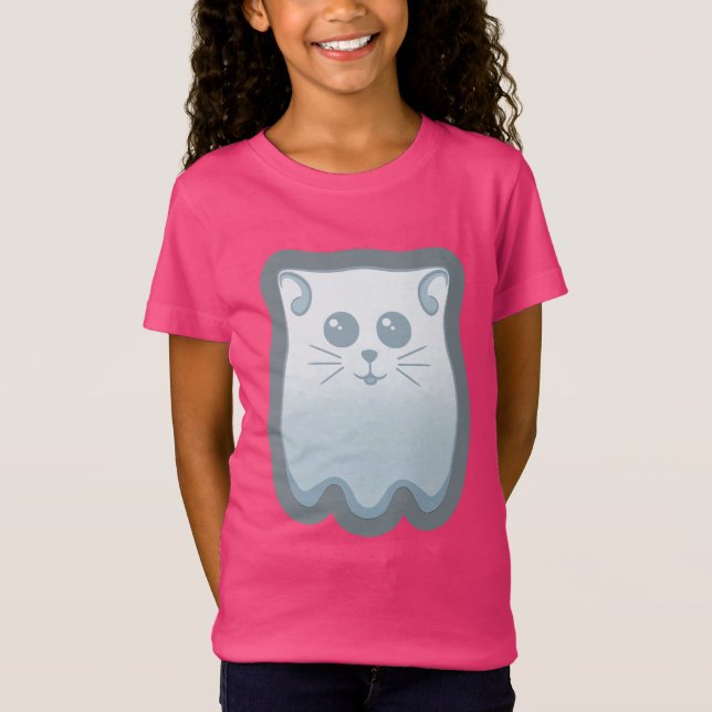 Ghost Kitty T-Shirt (Vorderseite)
