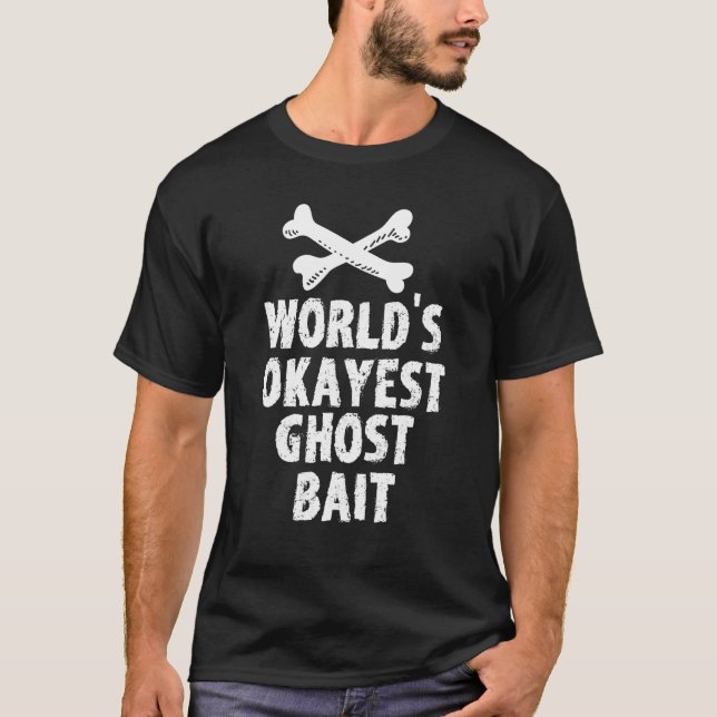 Ghost-Köderdesign für einen Ghost-Jäger T-Shirt (Vorderseite)