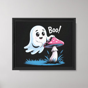 Ghost Leinwand Wall Art - Spooky Halloween Zuhause