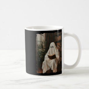 Ghost Library Halloween Book Reading Books Lover T Kaffeetasse