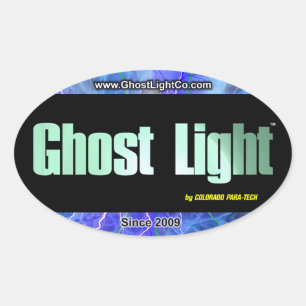 Ghost Light™ Oval Aufkleber #2