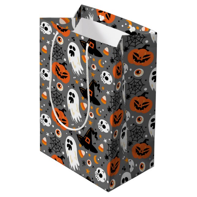 Ghost Mittlere Geschenktüte (Rückseite Schrägansicht)