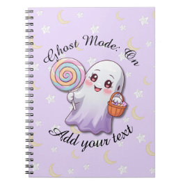 Ghost-Modus: Ein - Halloween-Ghost-Notebook Notizblock