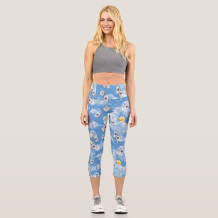 Ghost-Muster Capri Leggings