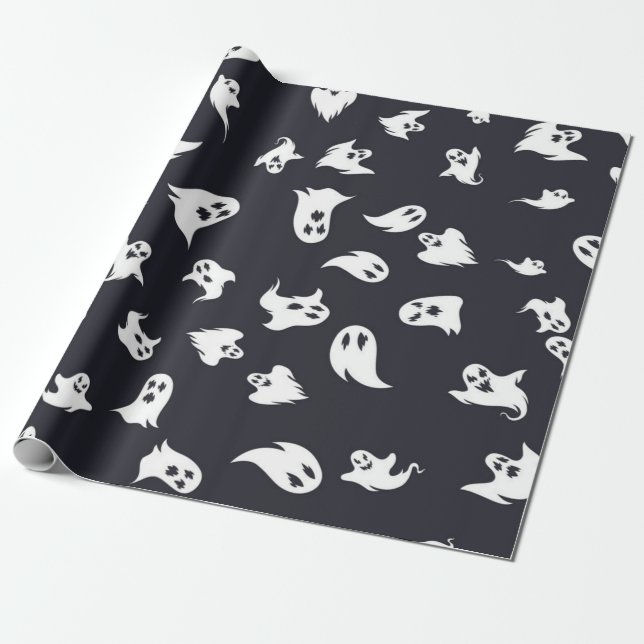 Ghost-Muster Geschenkpapier (Ungerollt)