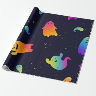 Ghost-Muster Geschenkpapier