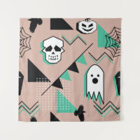 Ghost-Muster,Halbween Theme nahtlose Muster mit