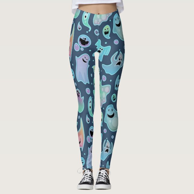 Ghost-Muster Leggings (Vorderseite)