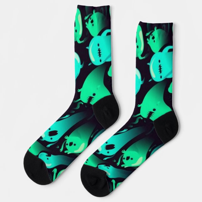 Ghost-Muster Socken (Linkes Detail)