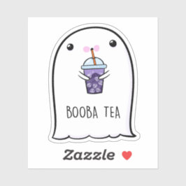 Ghost Niedlich Halloween Art Herbstsaison Aufkleber