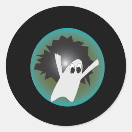 Ghost Out of Portal Sticker