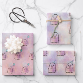 Ghost party  geschenkpapier set