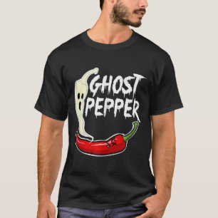 Ghost Pepper lustig Spicy Hot Halloween Ghost Pepp T-Shirt