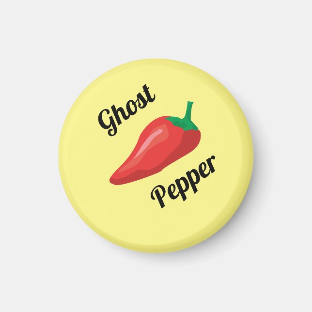 Ghost Pepper Magnet (Vorne)