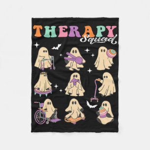 Ghost Physical Therapy Squad Slp Ot PT Team Hallow Fleecedecke