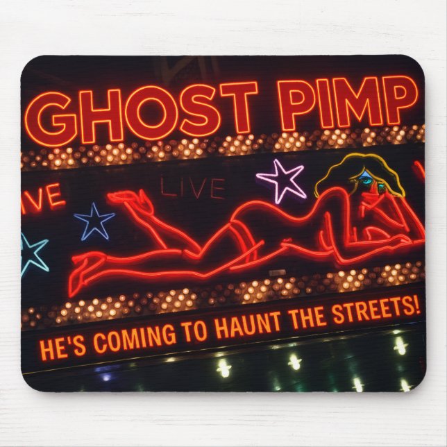 Ghost Pimp Gel-Mauspad Mousepad (Vorne)