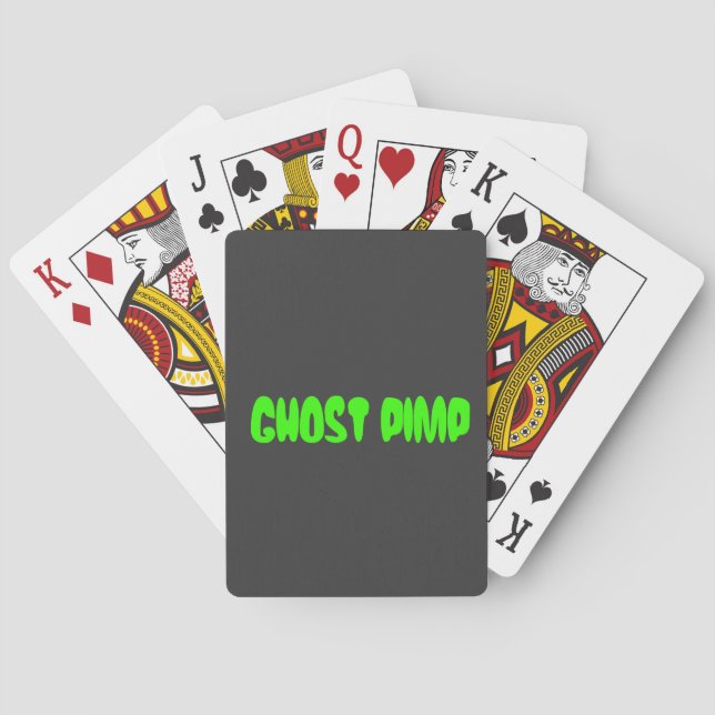 Ghost Pimp Spielkarten (Rückseite)