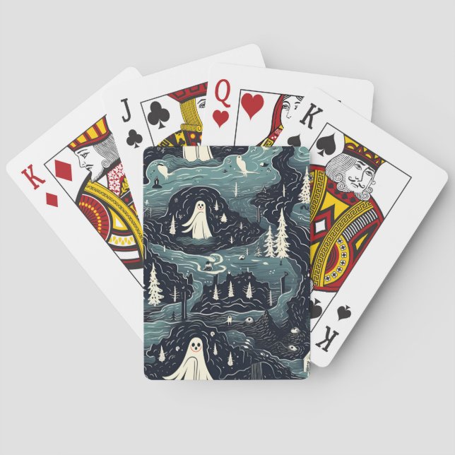 Ghost Playing Cards Spielkarten (Rückseite)