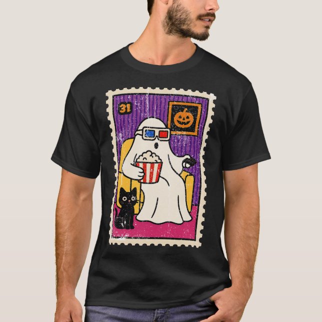 Ghost Popcorns T-Shirt (Vorderseite)