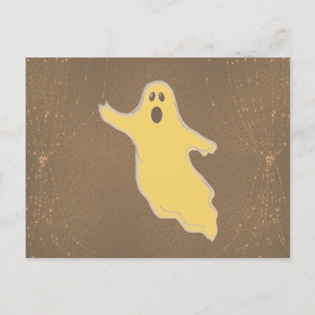 Ghost Postkarte (Vorderseite)