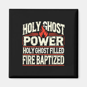 Ghost Power Christlich Faith Magnet