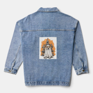 Ghost Pup - Spooky Dog Kostüm Jeansjacke