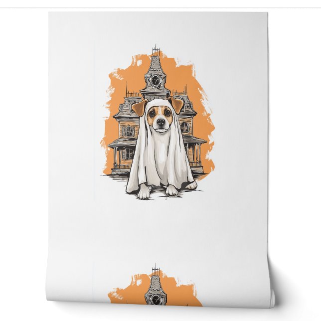 Ghost Pup - Spooky Dog Kostüm Tapete (Abrollen)