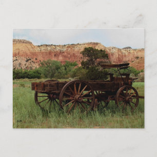 Ghost Ranch Wagon, Foto von JLH Postkarte