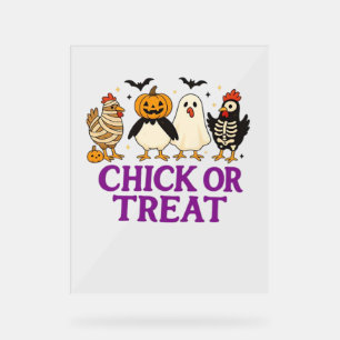 Ghost Reading in Cosy Halloween Library Classic T- Acrylschild