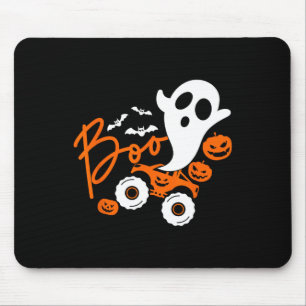Ghost-Reiter-LKW Monster Halloween Kürbis Mousepad