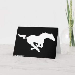 Ghost Ride Grußkarte Karte