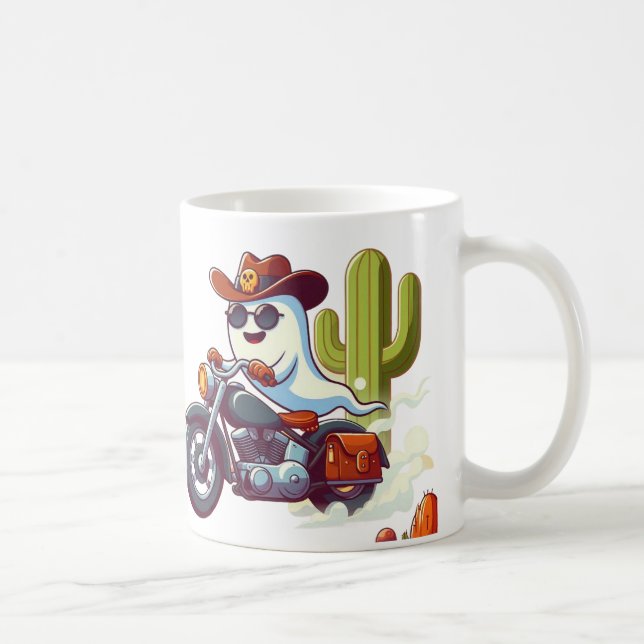 "Ghost Rider Mug - Haunting the Highway in Style" (Droite)