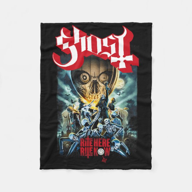Ghost - Rite Here Fleecedecke (Vorderseite)