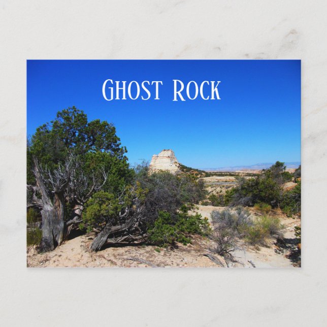 Ghost Rock, San Rafael Swell, Utah Postkarte (Vorderseite)