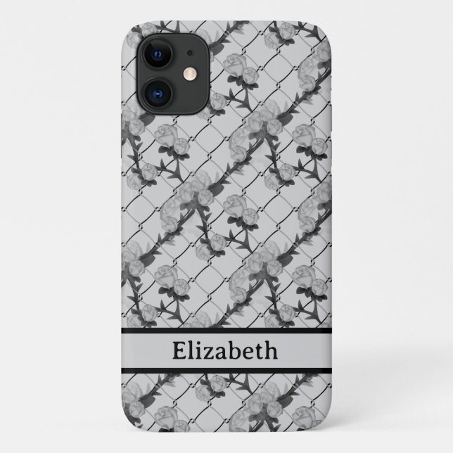 Ghost-Rose Klettern eines Kettenverknüpfungszauber Case-Mate iPhone Hülle (Rückseite)