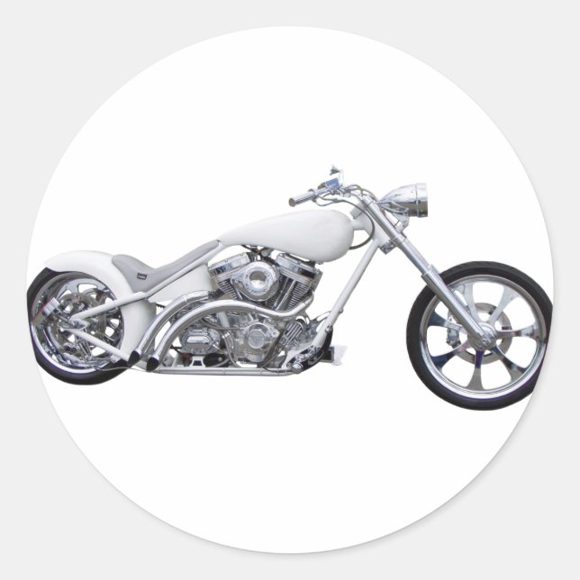 Ghost Runder Aufkleber (Vorderseite)